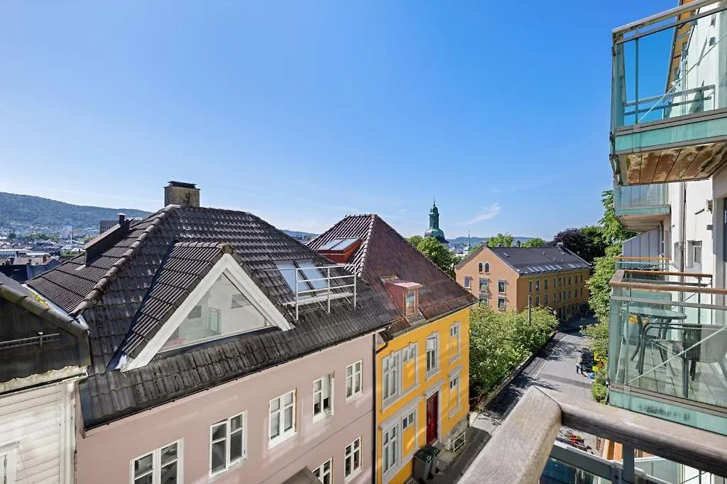 Central Bergen Apt W Balcony Apartment